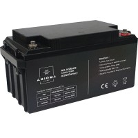 Аккумулятор AGM 12В 65Ач, AX-AGM-65, AXIOMA energy
