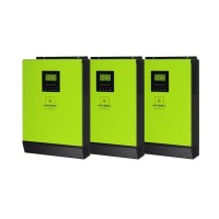 Сeтевой солнeчный инвeртор с резервной функцией 9кВт, 220В, ( ISGRID 3000 - 3 шт. в параллель), AXIOMA energy