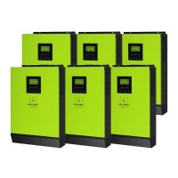 Сетевой солнечный инвертор с резервной функцией 24кВт, 220В, ( ISGRID 4000 - 6 шт. в параллель), AXIOMA energy