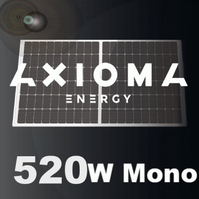 Солнечная батарея 545Вт моно, AXM144-11-182-545, AXIOMA energy, 11BB half cell (solar-712)