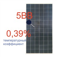 Солнечная батарея (панель) 335Вт, поликристаллическая RSM72-6-335P/5BB, Risen Солнечная батарея (панель) 335Вт, поликристаллическая RSM72-6-335P/5BB, Risen
