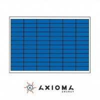 Солнечная батарея (панель) 100Вт, поликристаллическая AX-100P, AXIOMA energy