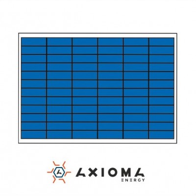 Солнечная батарея (панель) 100Вт, поликристаллическая AX-100P, AXIOMA energy
