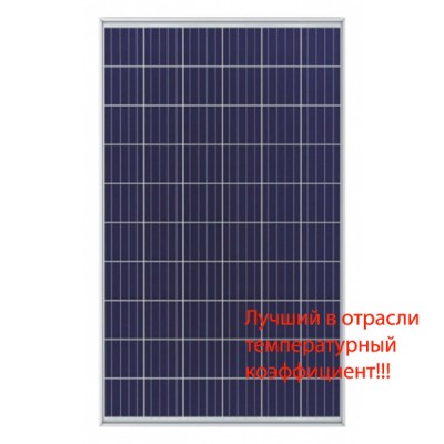 Солнечная батарея (панель) 260Вт, поликристаллическая RSM60-6-260P/4BB, Risen