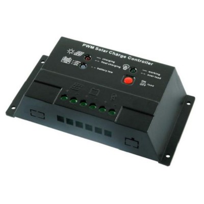 Контроллер 20А 12/24В + USB гнездо (Модель-CM2024+USB), JUTA