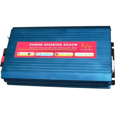 Инвертор NV-P 2000Вт/12В-220В, AXIOMA energy