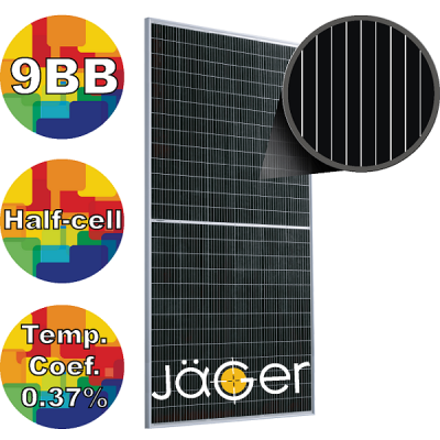 Сонячна батарея 430Вт моно, RSM156-6-430M Risen 9BB JAGER (solar-647)