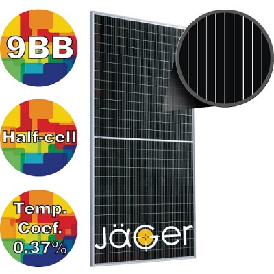 Сонячна батарея 440Вт моно, RSM156-6-440M Risen 9BB JAGER (solar-662)