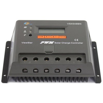 Контроллер, ШИМ 45А 12/24/36/48В с дисплеем, (VS4548BN), EPsolar(EPEVER)