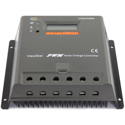 Контроллер, ШИМ 60А 12/24/36/48В с дисплеем, (VS6048BN), EPsolar(EPEVER)