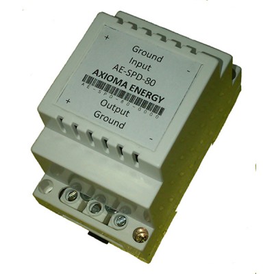 Устройство защиты от импульсных перенапряжений (УЗИП или SPD - Surge Protective Devices) для цепей постоянного тока, AXIOMA energy