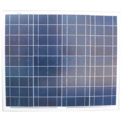 Солнечная батарея (панель) 50Вт, 12В, поликристаллическая, PLM-050P-36, Perlight Solar