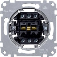 2-клавишный механизм с 1-полюсным и 2-полюсным выключателями Merten System M, 16А (MTN312000) 2-клавишный механизм с 1-полюсным и 2-полюсным выключателями Merten System M, 16А (MTN312000)
