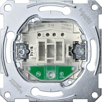MTN3136-0000 Механізм 1-клавішного перемикача з підсвічуванням Merten System M, 1 полюс, 10А