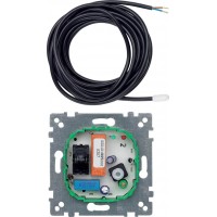MTN537100 Механізм терморегулятора теплої підлоги з вимикачем Merten System M, 10(4) А, 230В