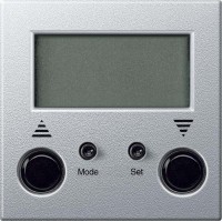 MTN581960 Стандартный таймер для жалюзи Merten System M Алюминий MTN581960 Стандартный таймер для жалюзи Merten System M Алюминий