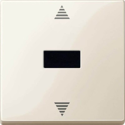MTN588044 Кнопковий вимикач для жалюзі з ІЧ-приймачем та підключенням датчика Merten System M. Колір Бежевий