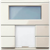 2-кнопочный выключатель с терморегулятором KNX plus Merten System M Бежевый MTN6212-0344
