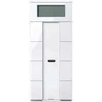 4- кнопочный выключатель с терморегулятором KNX plus Merten System M Активный белый MTN6214-0325