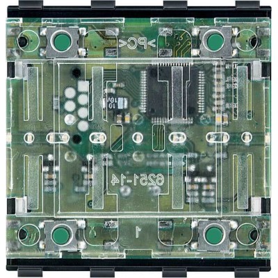 Модуль 2- кнопочного выключателя KNX Merten System M MTN625299