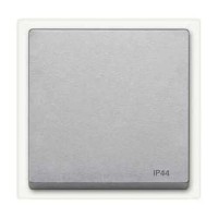 Клавиша IP44 Merten System M. Цвет Алюминий (MTN433060)