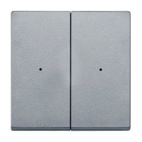 Клавиша для модуля 2-кнопочного выключателя KNX Merten System M.  Алюминий MTN625260 
