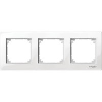 Рамка M-Plan Merten System M 3-местная полярно-белая (MTN515319)