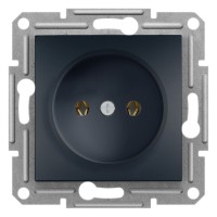 ⚡ Розетка без заземления Asfora 16А антрацит (EPH3000171) ⚡ Розетка без заземления Asfora 16А антрацит (EPH3000171)