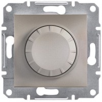 ⚡Светорегулятор с подсветкой проходной 600 ВА Asfora бронза (EPH6500169)