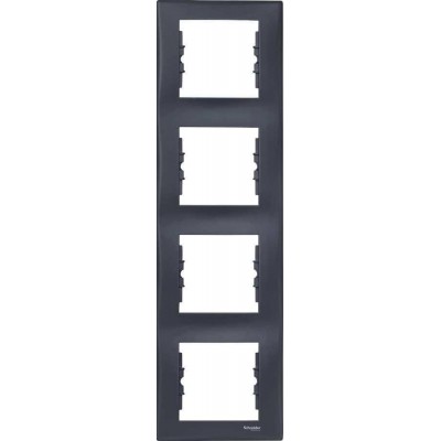 SDN5802070 Декоративна рамка 4-постова вертикальна Sedna. Колір Графіт