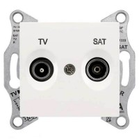 SDN3401923 Розетка ТV/SAT прохідна 4 dB Sedna. Колір Слонова кістка SDN3401923 Розетка ТV/SAT прохідна 4 dB Sedna. Колір Слонова кістка