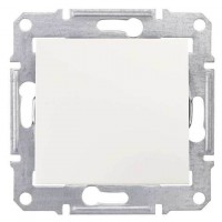 ⚡SDN0400523 Одноклавишный переключатель 10A IP44 серии Sedna. Цвет Слоновая кость