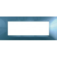Рамка 6-модульна Unica Allegro. Колір Блакитний лід MGU4.106.54