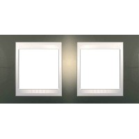 Рамка двомісна Unica Plus. Колір Шампань MGU6.004.524