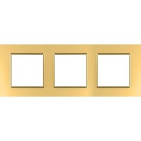 Рамка тримісна Unica Quadro. Колір Мідний MGU6.706.56