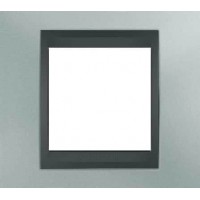 Рамка одноместная Unica Top. Цвет Изумрудный/Графит MGU66.002.294