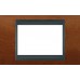 Рамка 3-модульная Итальянский дизайн Unica Top. Цвет Черешня/Графит MGU66.103.2M2