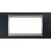 Рамка 4-модульная Итальянский дизайн Unica Top. Цвет Металлик/Алюминий MGU66.104.097