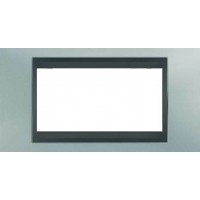 Рамка 4-модульна Італійський дизайн Unica Top. Смарагдовий/Графіт MGU66.104.294