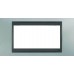 Рамка 4-модульна Італійський дизайн Unica Top. Колір Смарагдовий/Графіт MGU66.104.294