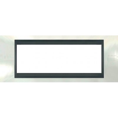 Рамка 6-модульная Итальянский дизайн Unica Top. Цвет Белоснежный/Графит MGU66.106.292