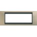 Рамка 6-модульна Італійський дизайн Unica Top. Колір Титановий/Графіт MGU66.106.295