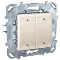 Выключатель KNX с LED индикатором 4 кнопки Unica MGU5.531.25 Выключатель KNX с LED индикатором 4 кнопки Unica MGU5.531.25