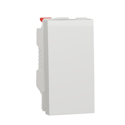 Переключатель одноклавишный сх.6 10А 1 модуль Unica New белый (NU310318)