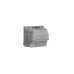 Розетка с з/к, с шторками, с кришкой, 16А, винтовые зажимы Unica New белая (NU303718TA)