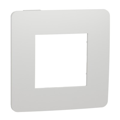 Рамка 1-постовая Unica New белый/белый (NU280218)