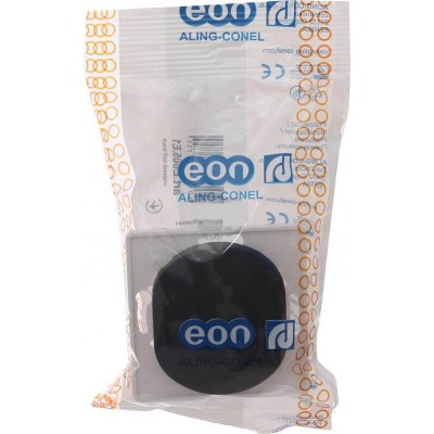 Выключатель одноклавишный Aling Conel серии EON. Цвет "Черный" (E605.E1)
