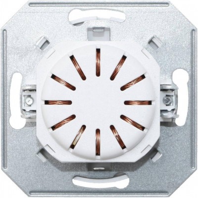 Светорегулятор с однополюсным выключателем Aling Conel серии EON.  "Белый" (E6173.0)