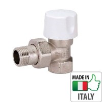 Кран радіаторний термостатичний Bianchi 3/4” HВ кутовий, ручка-регулятор