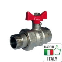 Кран-американка кульовий Bonomi Tamigi 1 1/4” ВН `метелик`, 76500010R